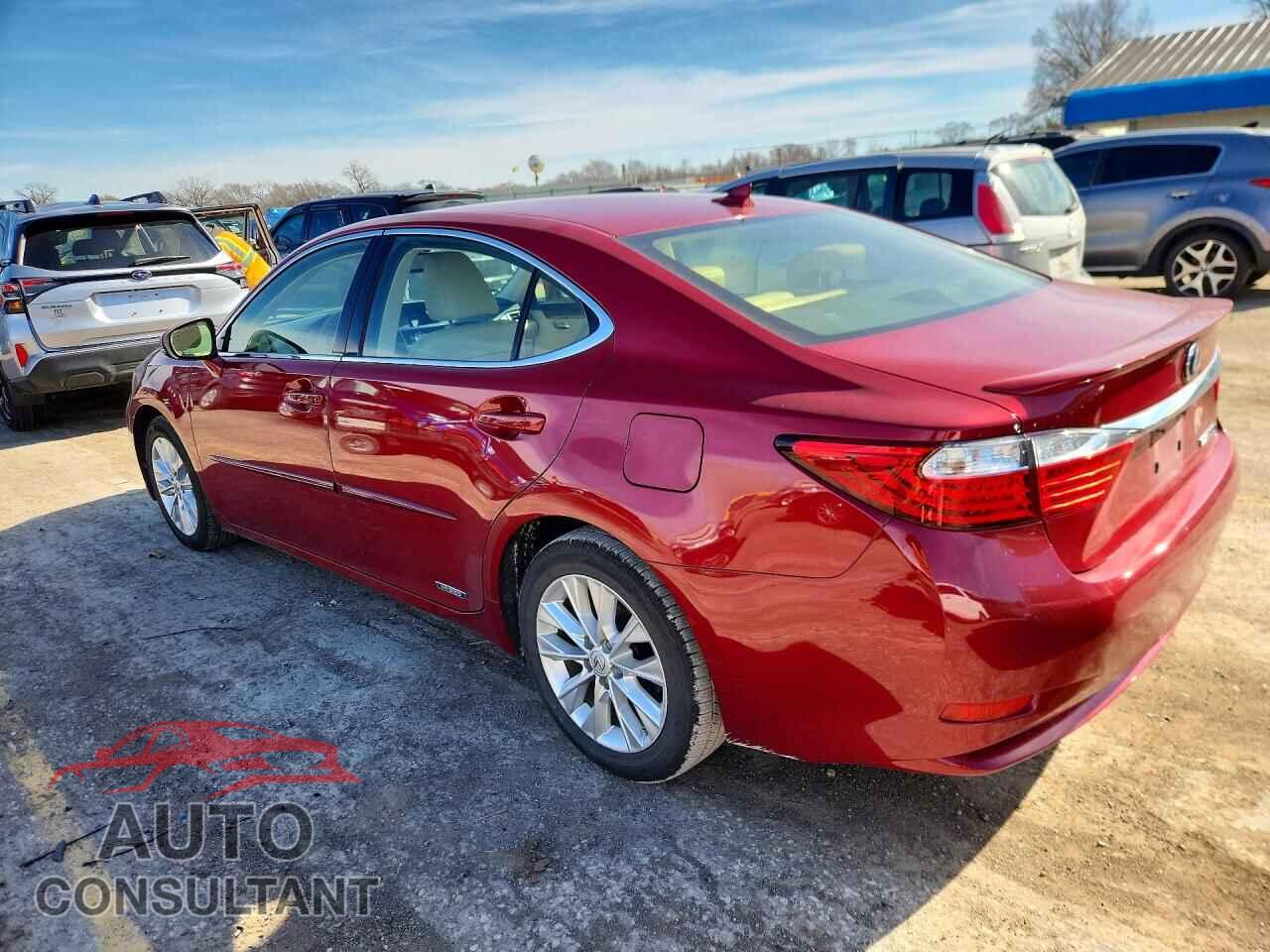 LEXUS ES300 2013 - JTHBW1GG7D2003700