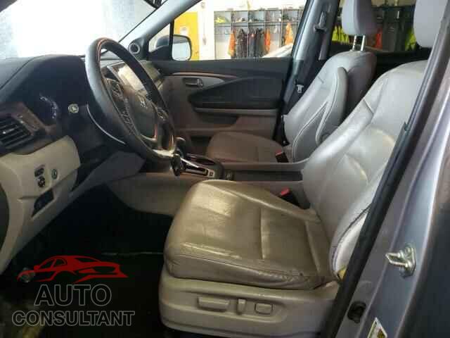 HONDA RIDGELINE 2017 - 5FPYK3F61HB009448