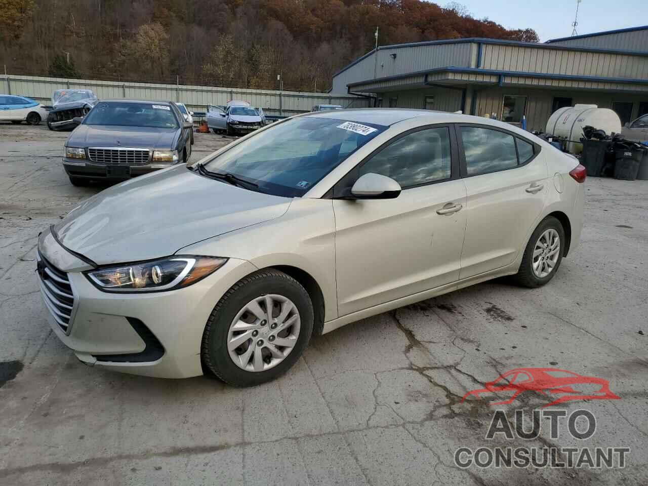 HYUNDAI ELANTRA 2017 - KMHD74LFXHU095462