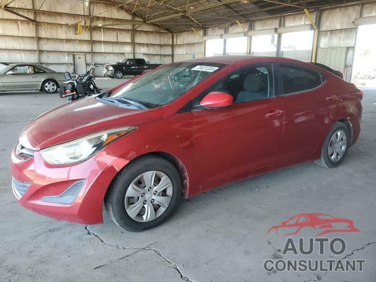 HYUNDAI ELANTRA 2016 - KMHDH4AE4GU619128