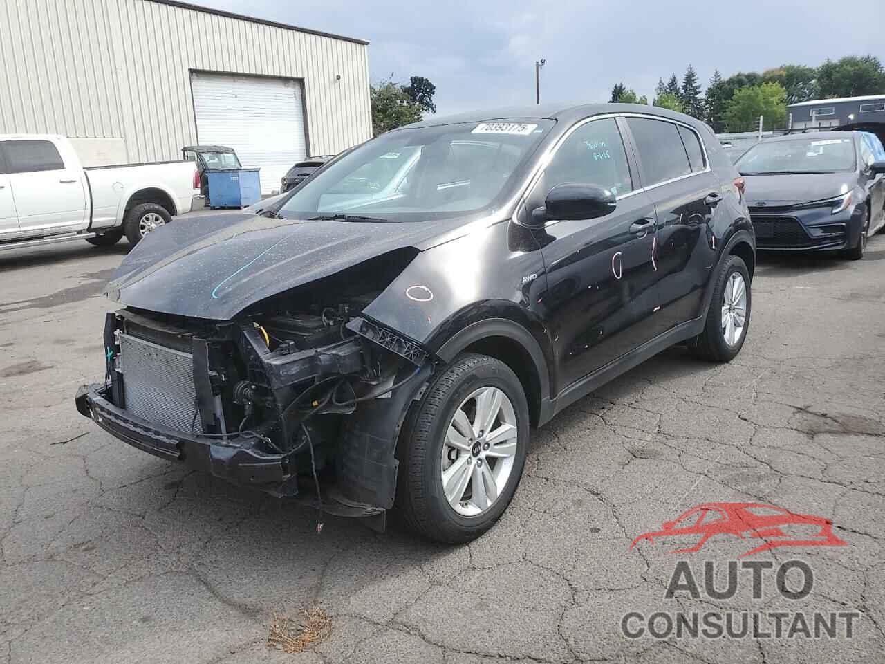 KIA SPORTAGE 2017 - KNDPMCAC6H7197837