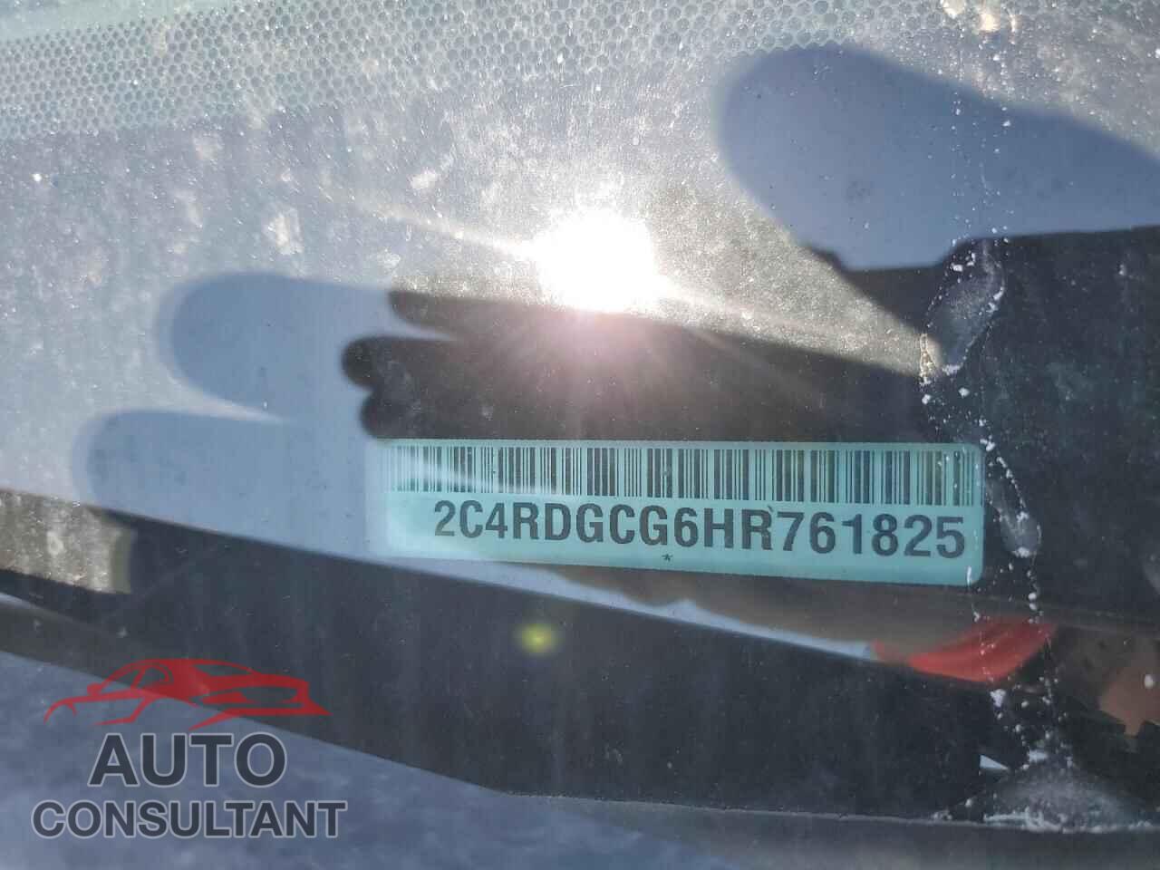 DODGE CARAVAN 2017 - 2C4RDGCG6HR761825