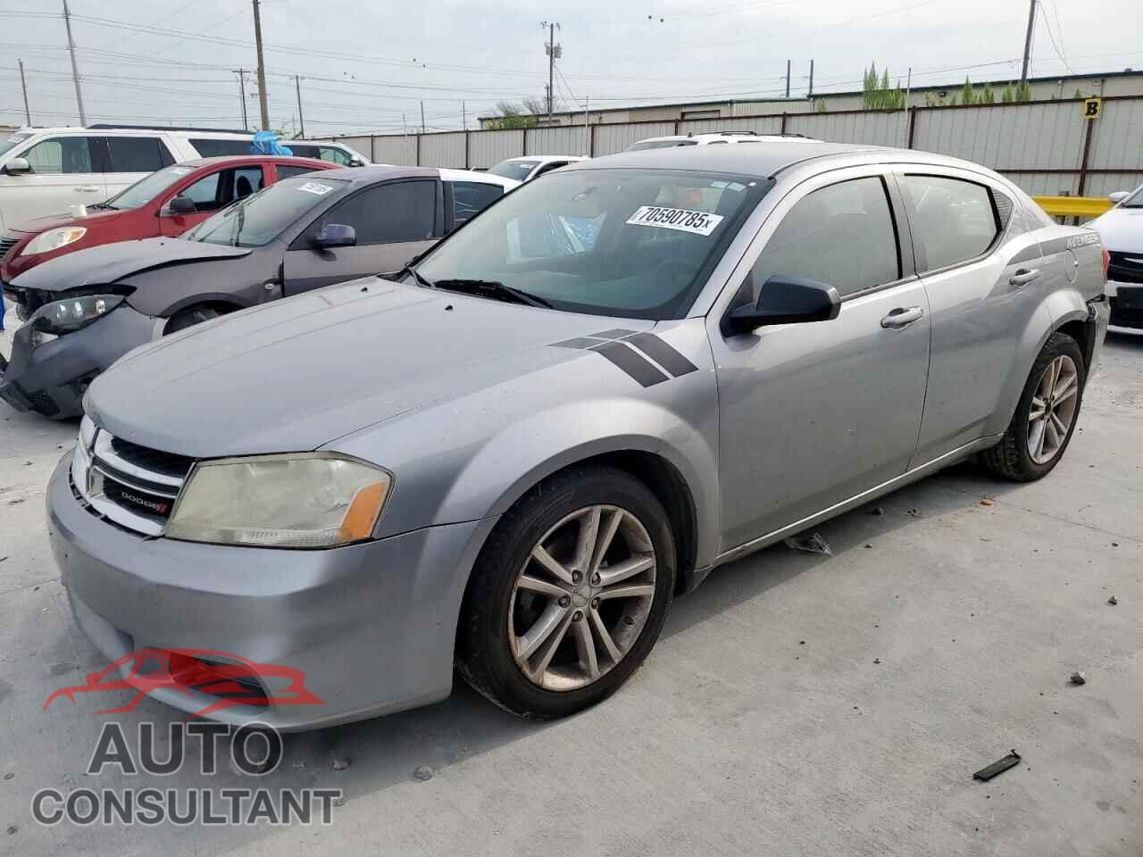 DODGE AVENGER 2013 - 1C3CDZAB8DN666946