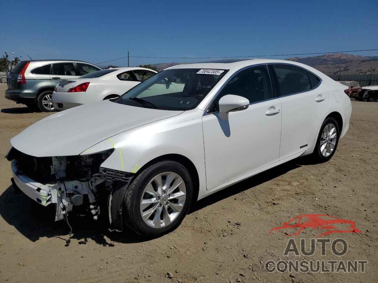 LEXUS ES300 2013 - JTHBW1GG8D2019923