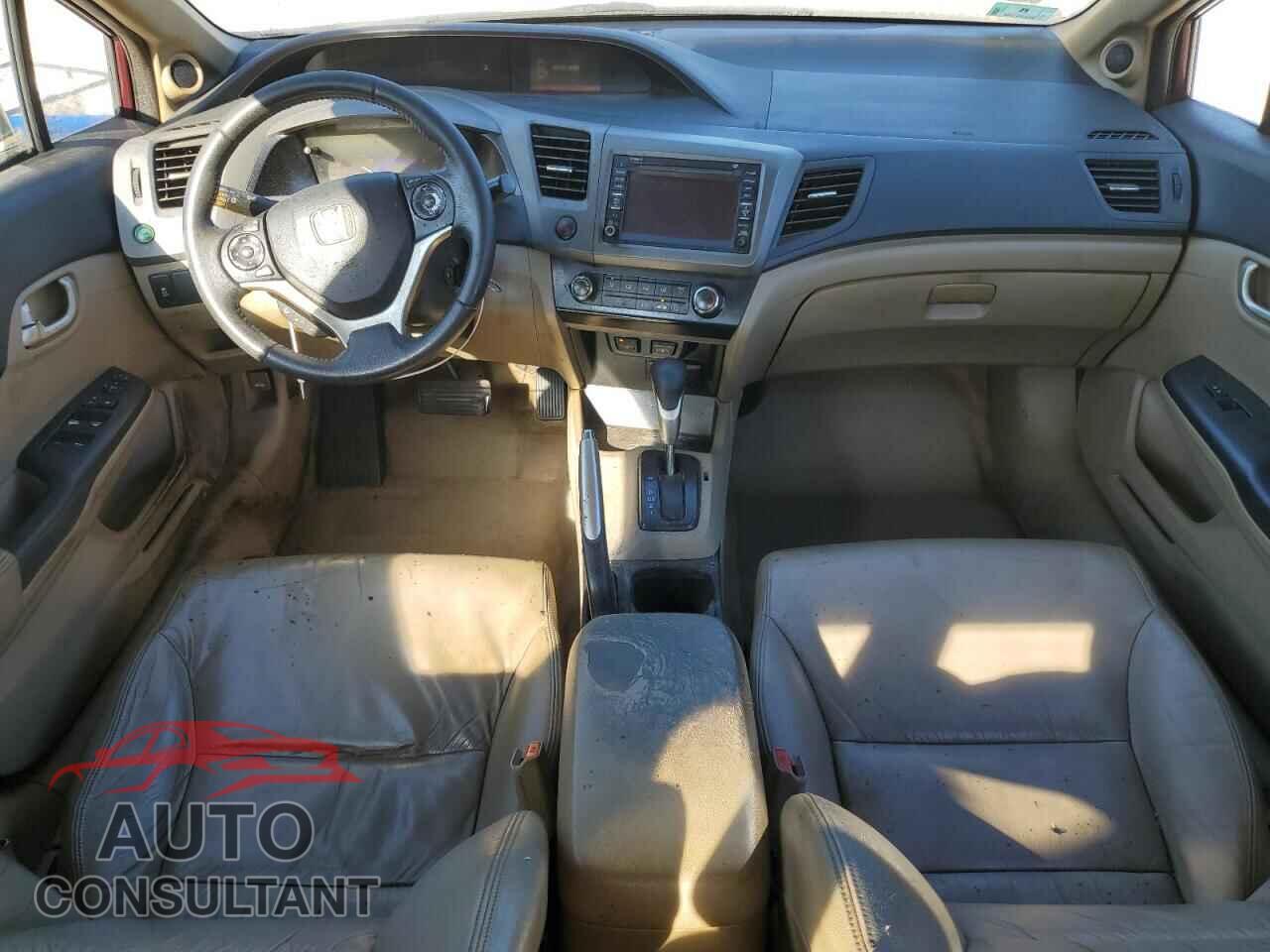 HONDA CIVIC 2012 - 2HGFB2F96CH509159