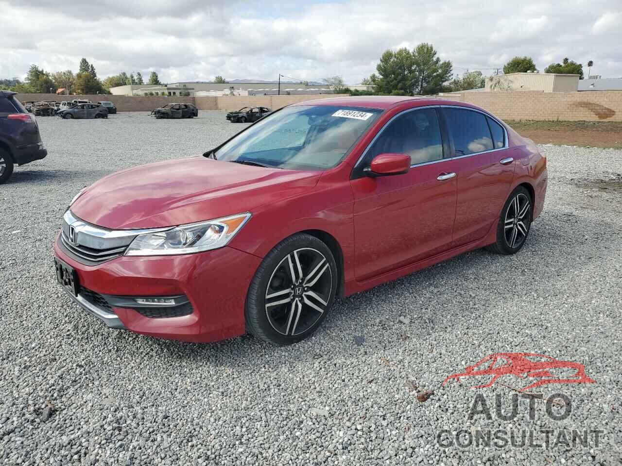 HONDA ACCORD 2016 - 1HGCR2F52GA041866