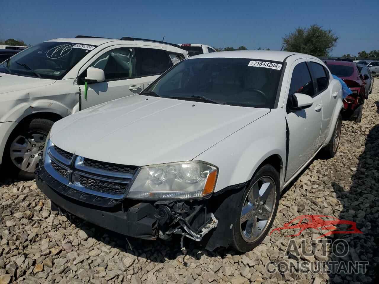 DODGE AVENGER 2011 - 1B3BD2FG8BN567965
