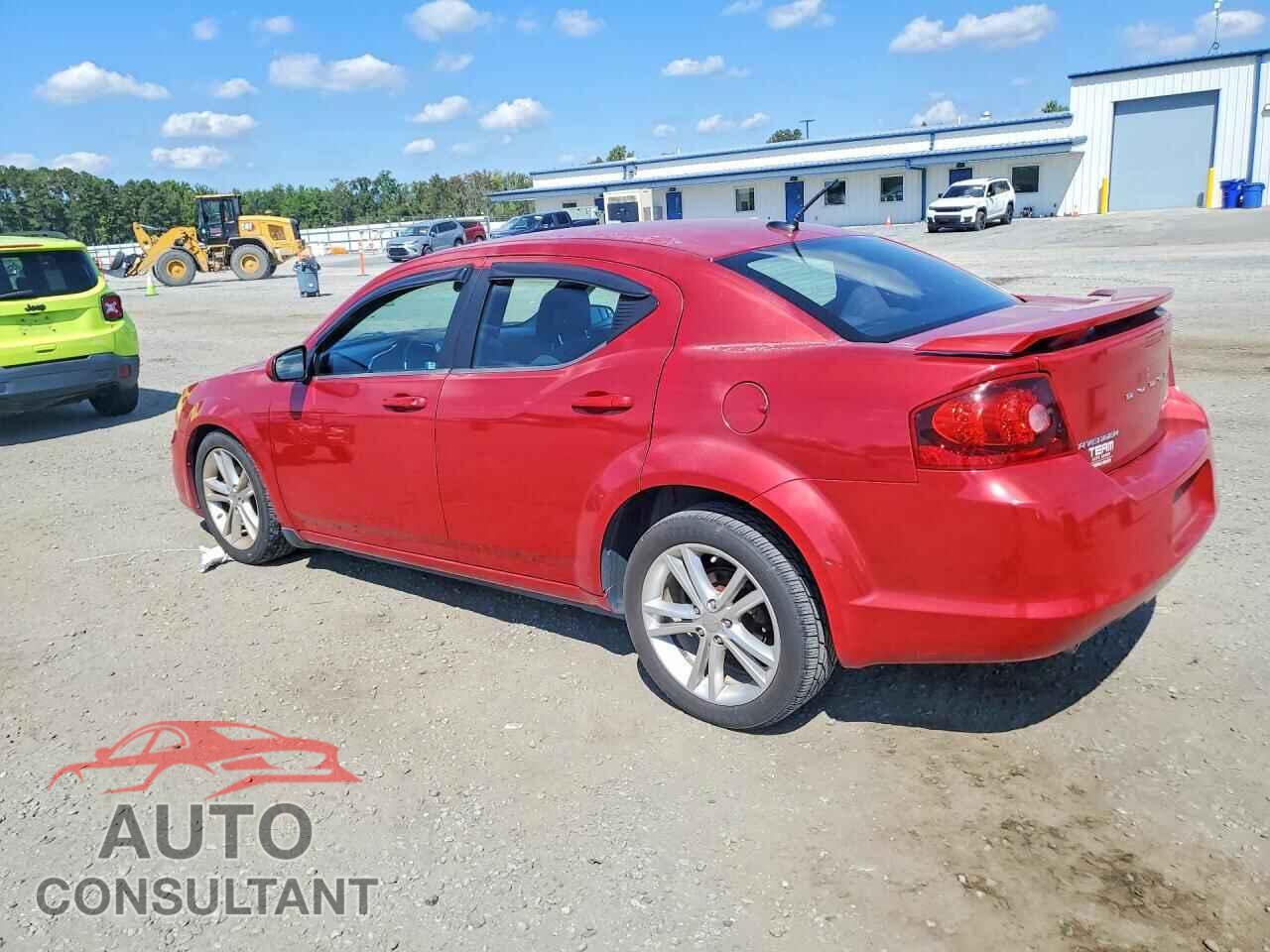 DODGE AVENGER 2012 - 1C3CDZEG6CN142537