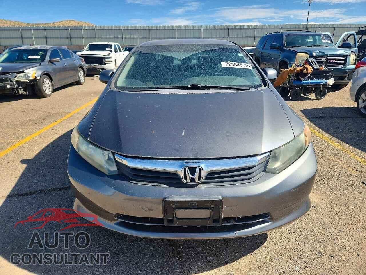 HONDA CIVIC 2012 - 2HGFB2F62CH546148
