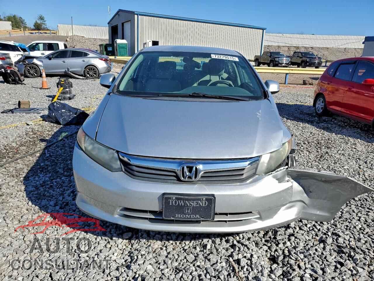 HONDA CIVIC 2012 - 19XFB2F57CE101423