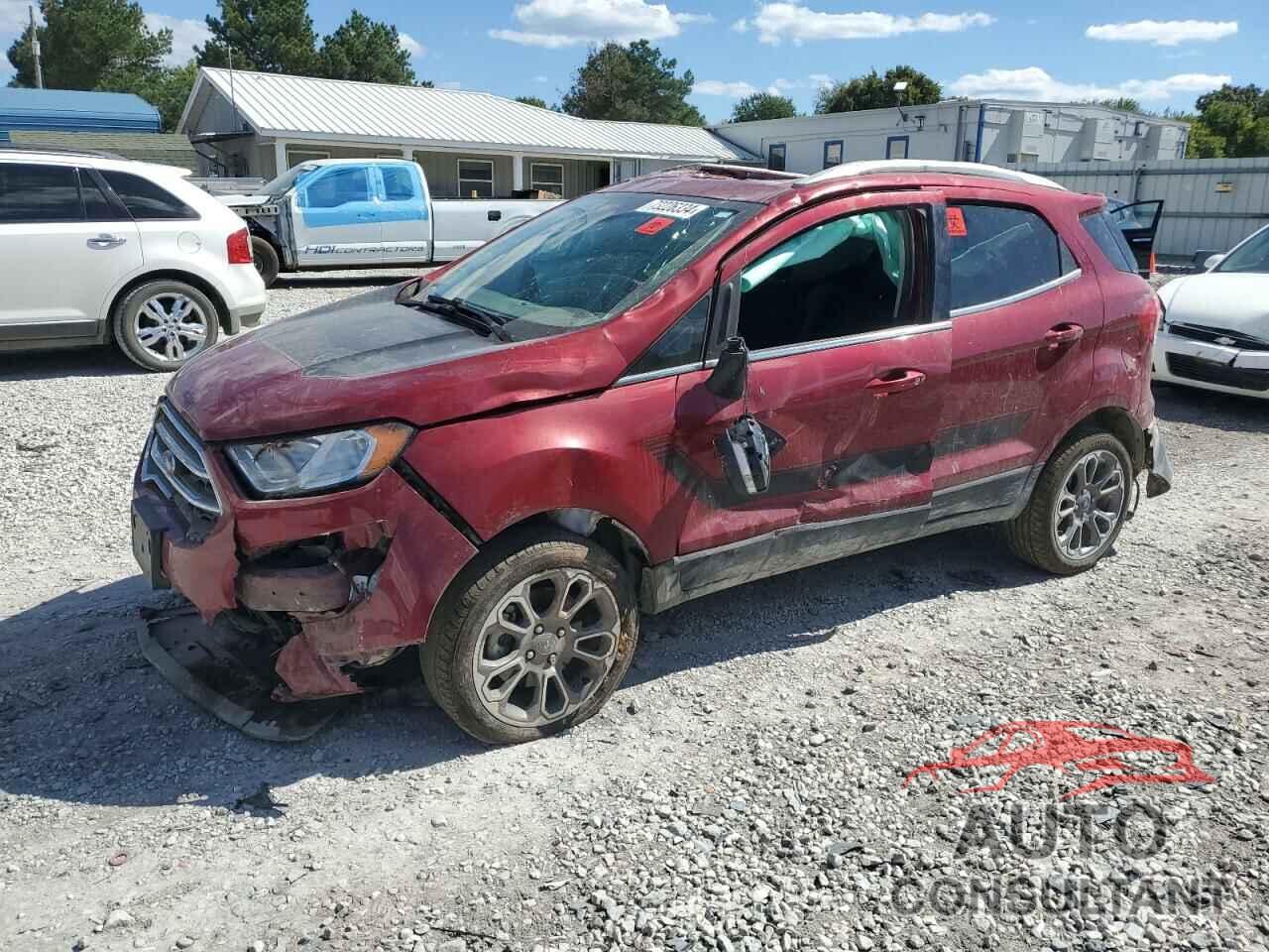 FORD ECOSPORT 2022 - MAJ6S3KL2NC461094