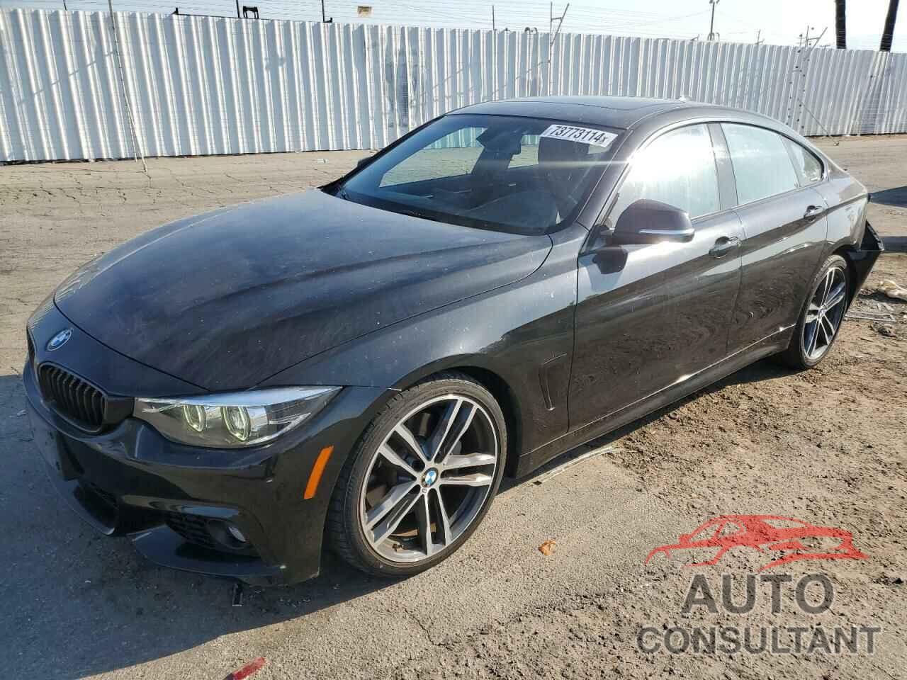 BMW 4 SERIES 2019 - WBA4J5C53KBM66223