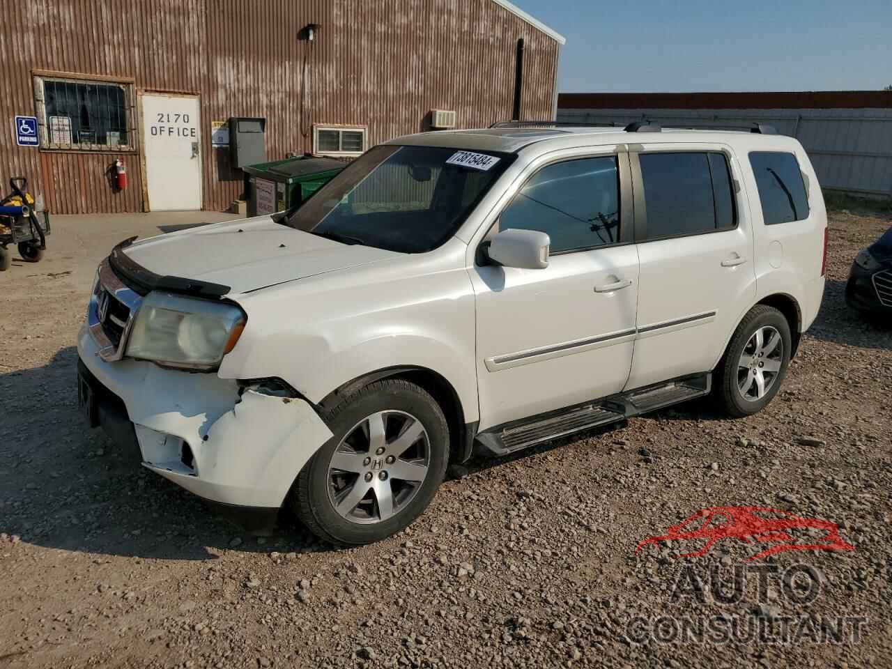 HONDA PILOT 2013 - 5FNYF4H93DB052922