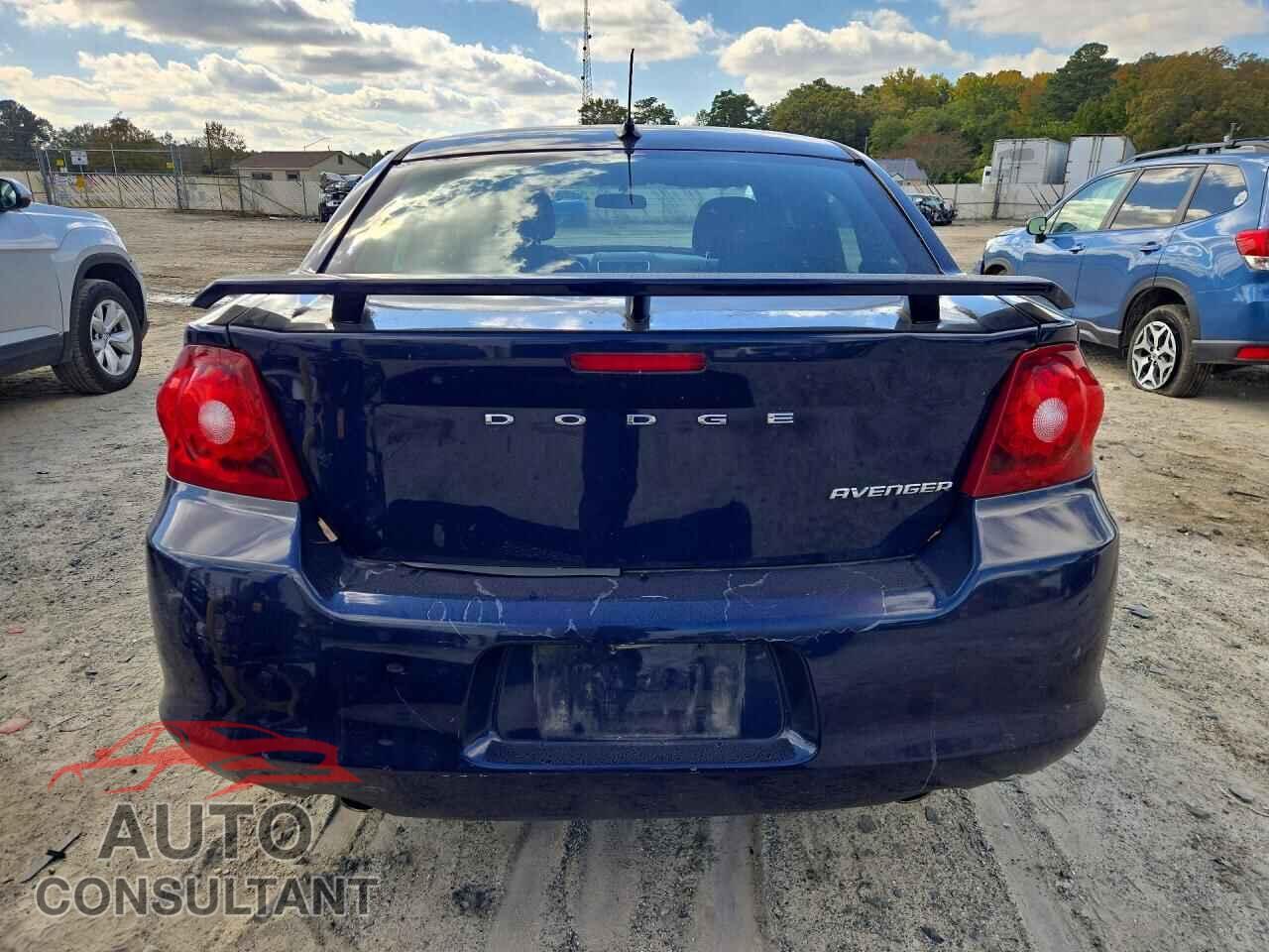 DODGE AVENGER 2013 - 1C3CDZAG9DN689583