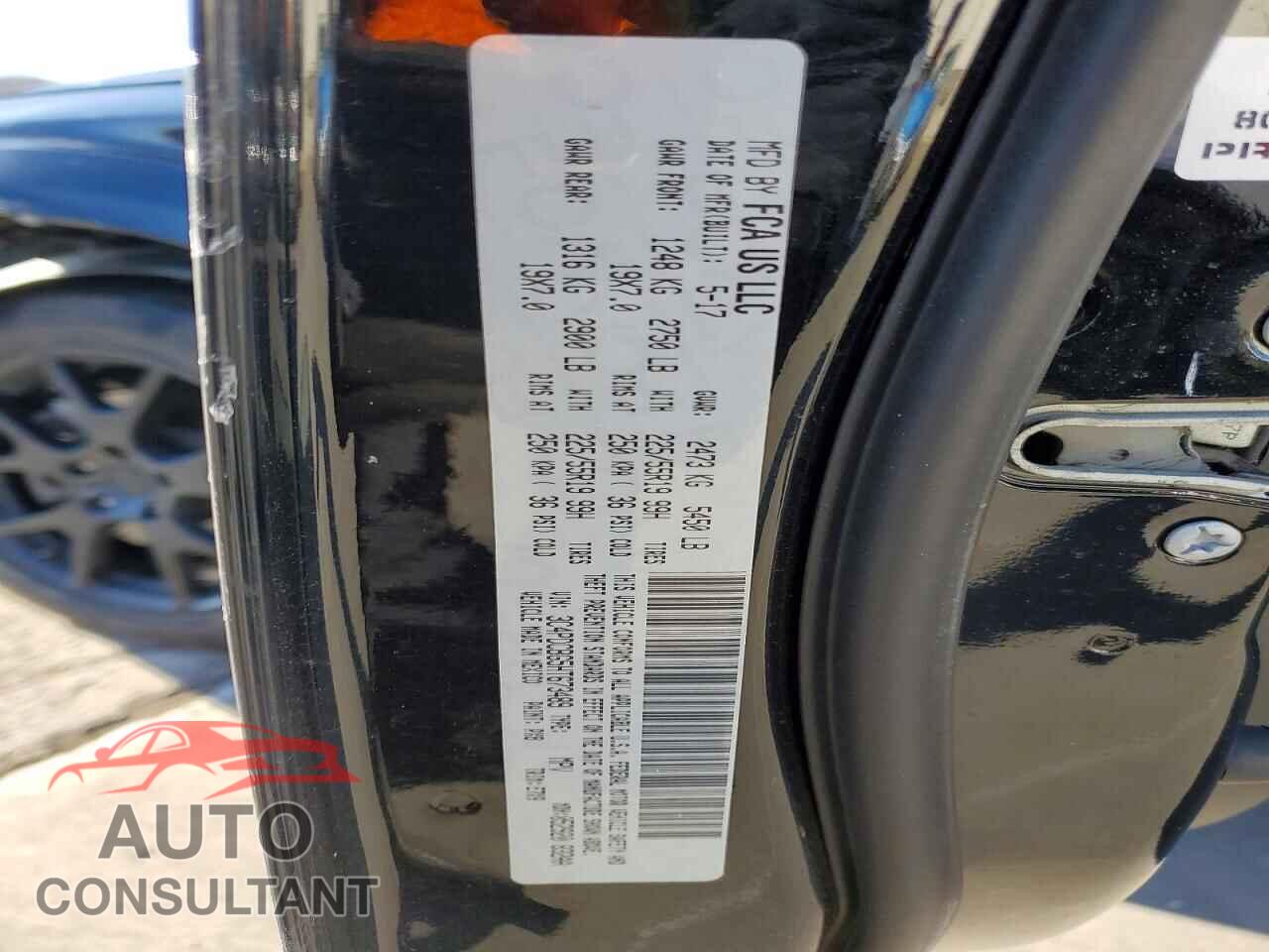 DODGE JOURNEY 2017 - 3C4PDCBG5HT673489