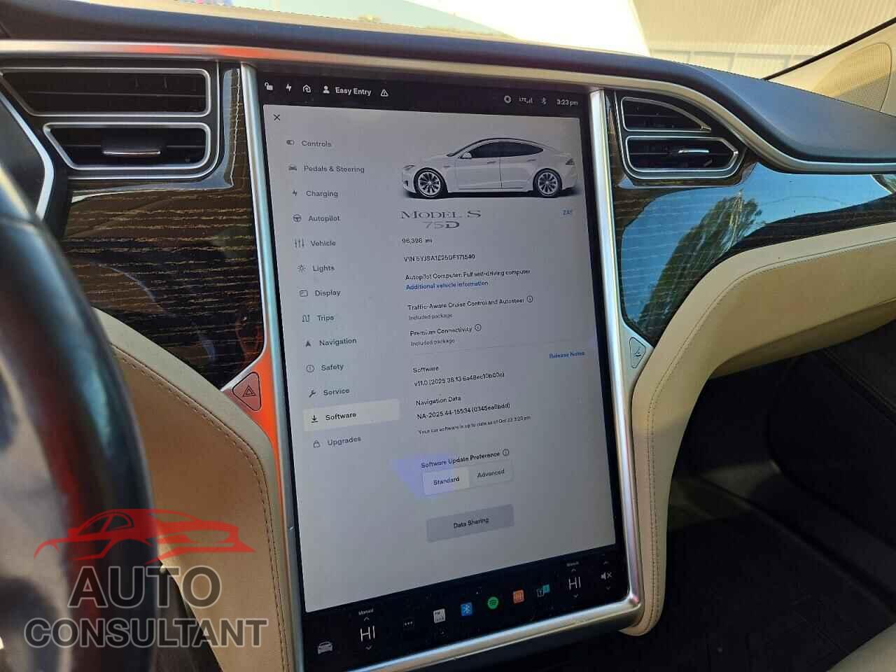 TESLA MODEL S 2016 - 5YJSA1E25GF171540