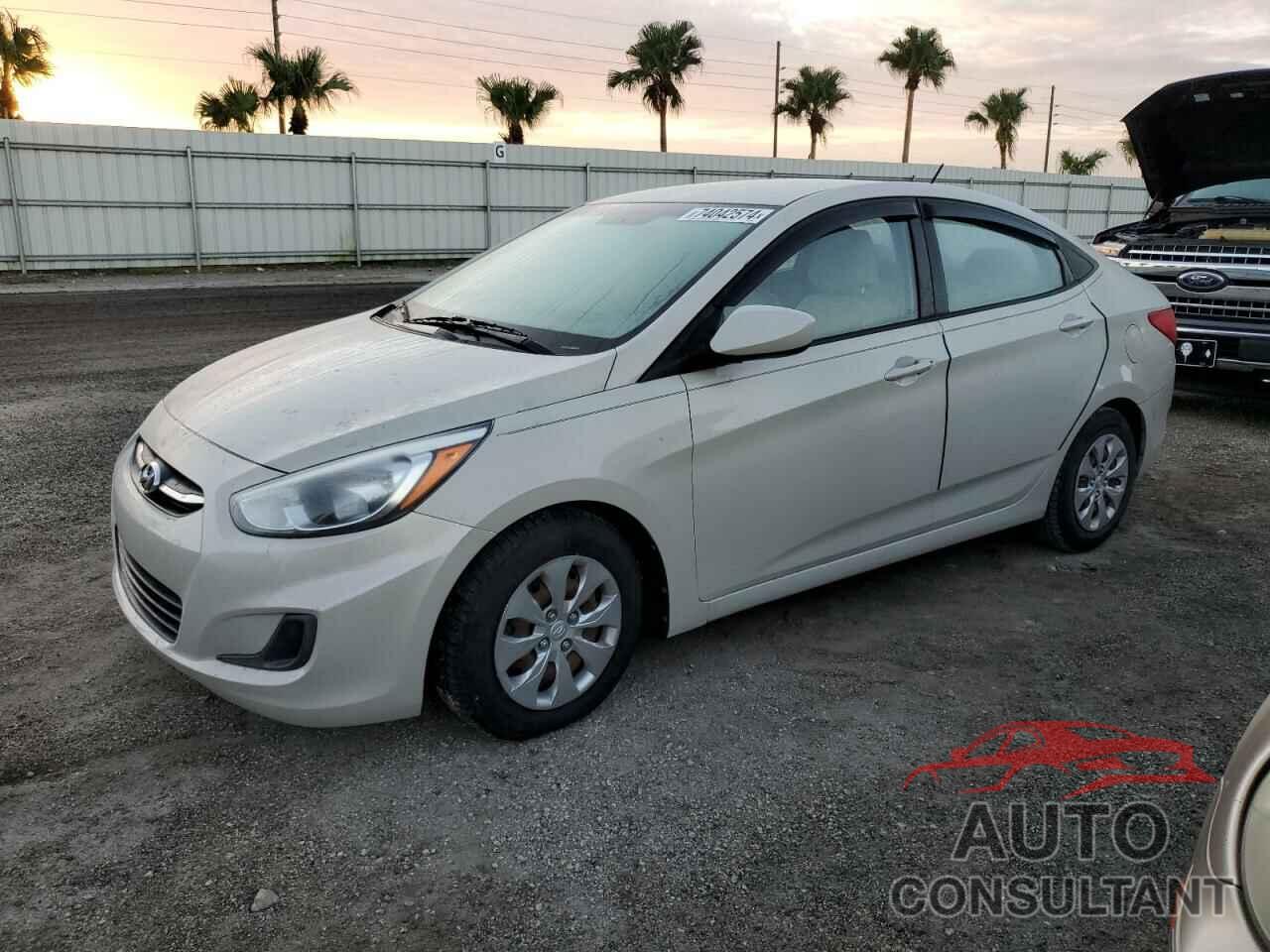 HYUNDAI ACCENT 2016 - KMHCT4AEXGU950581