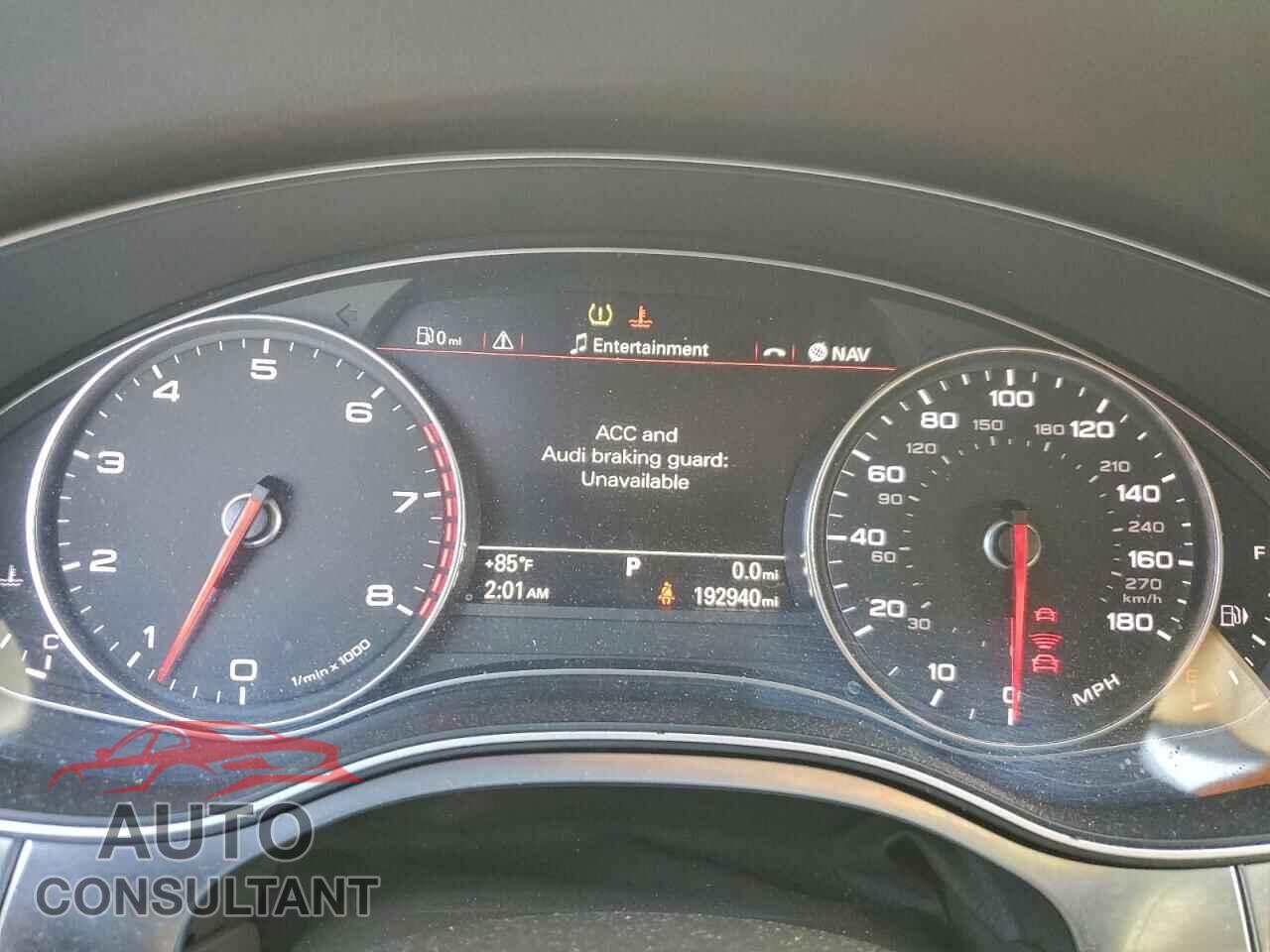 AUDI A7 2012 - WAU2GAFC2CN092938