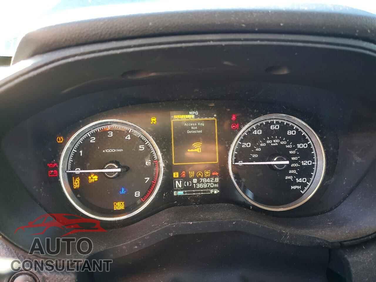SUBARU FORESTER 2019 - JF2SKAWC8KH577360