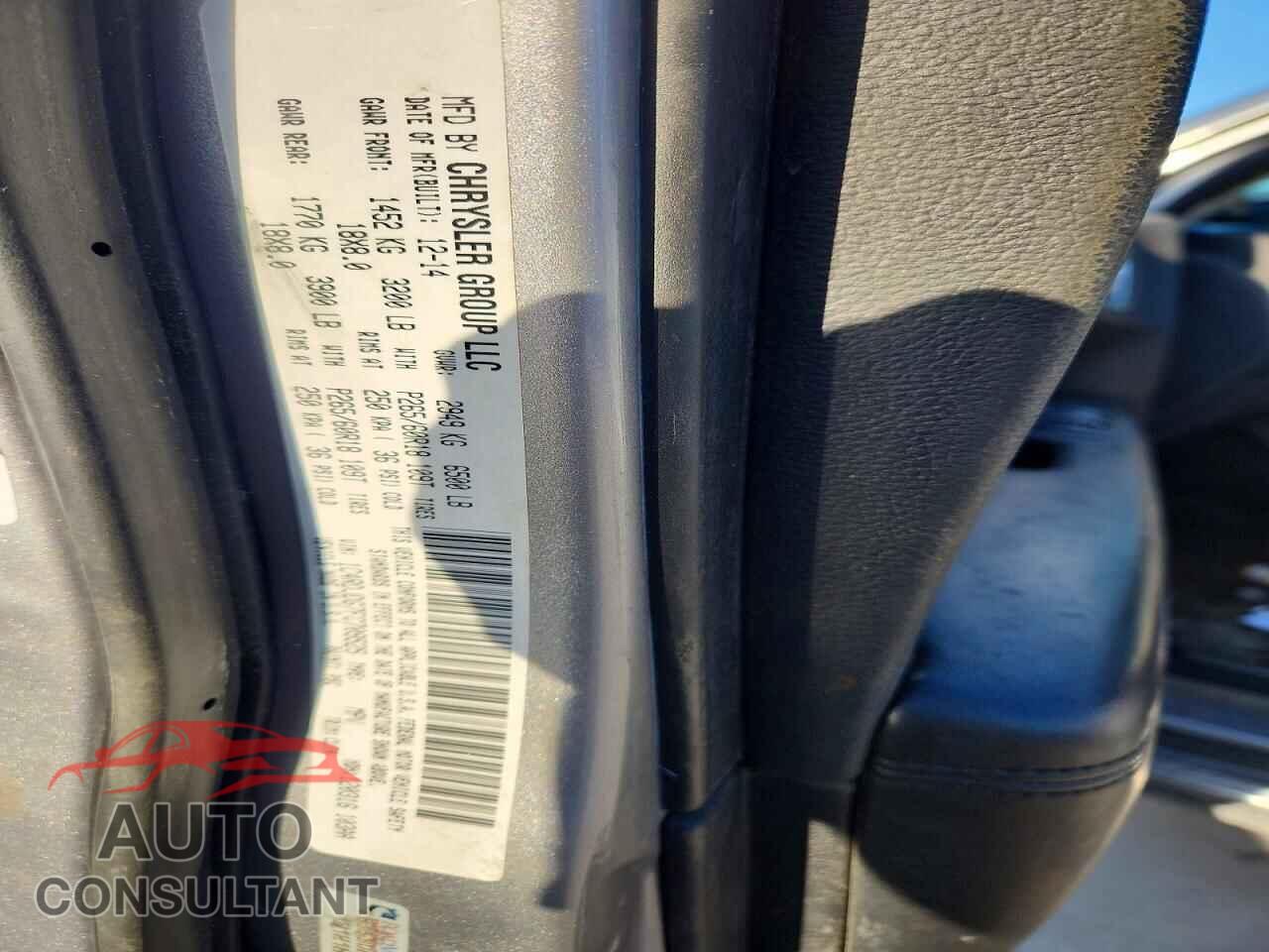 DODGE DURANGO 2015 - 1C4RDJDG7FC709525