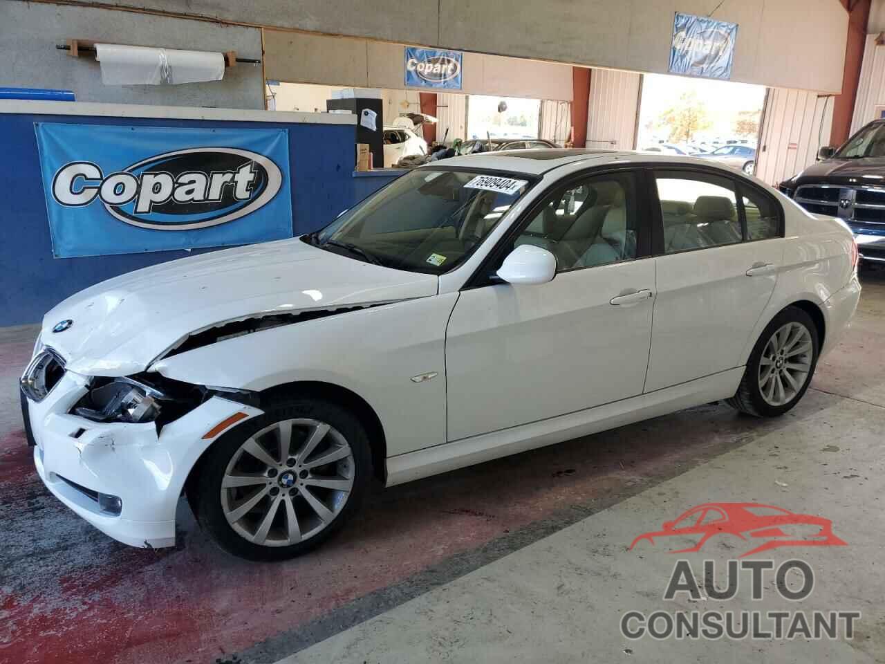 BMW 3 SERIES 2011 - WBAPH5G5XBNM83540