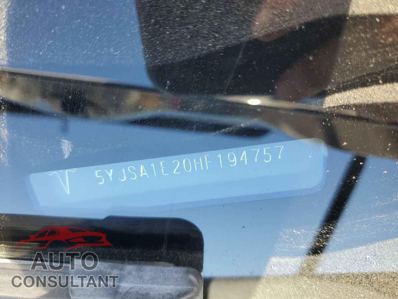 TESLA MODEL S 2017 - 5YJSA1E20HF194757