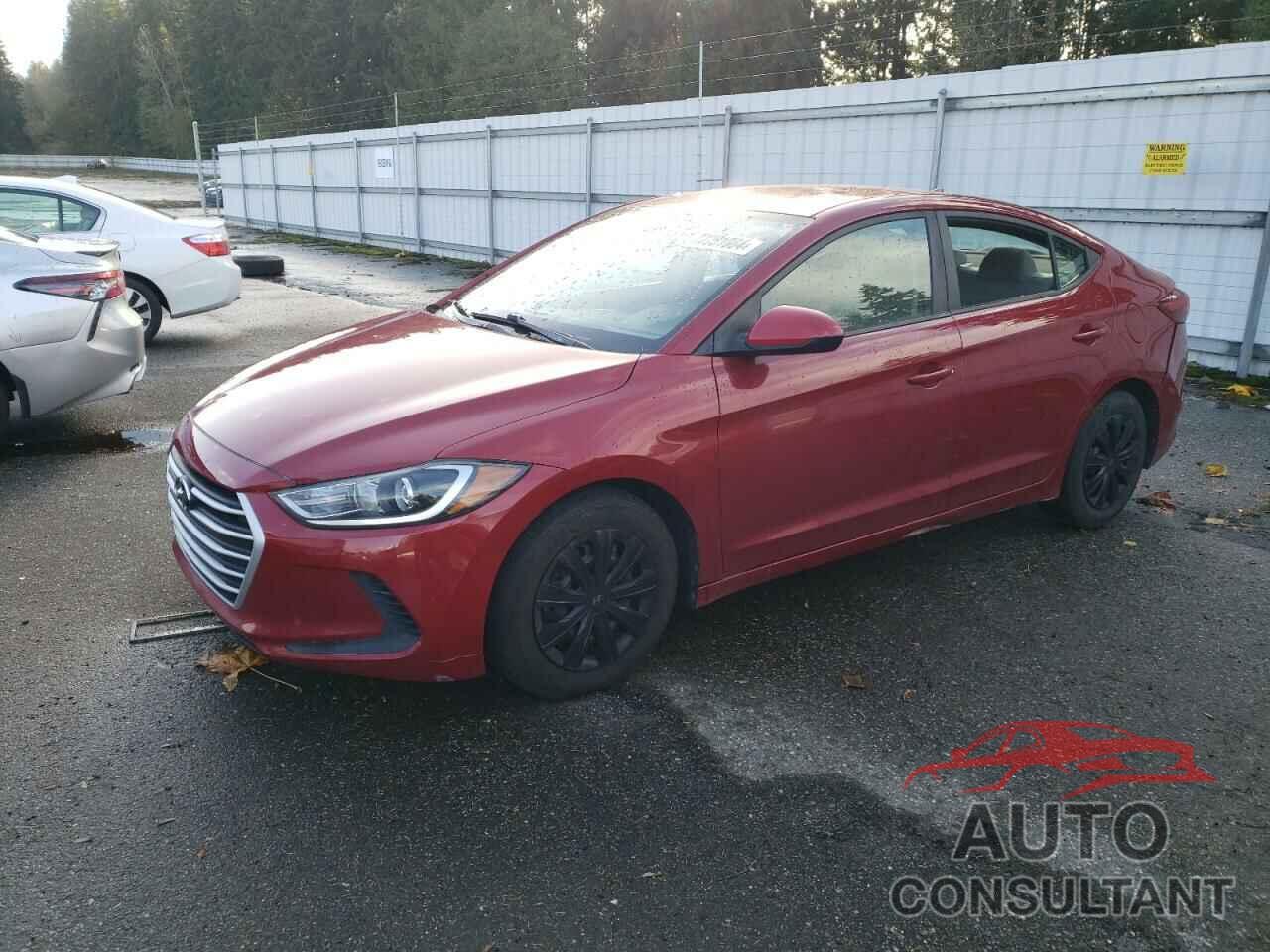 HYUNDAI ELANTRA 2017 - KMHD74LFXHU111675