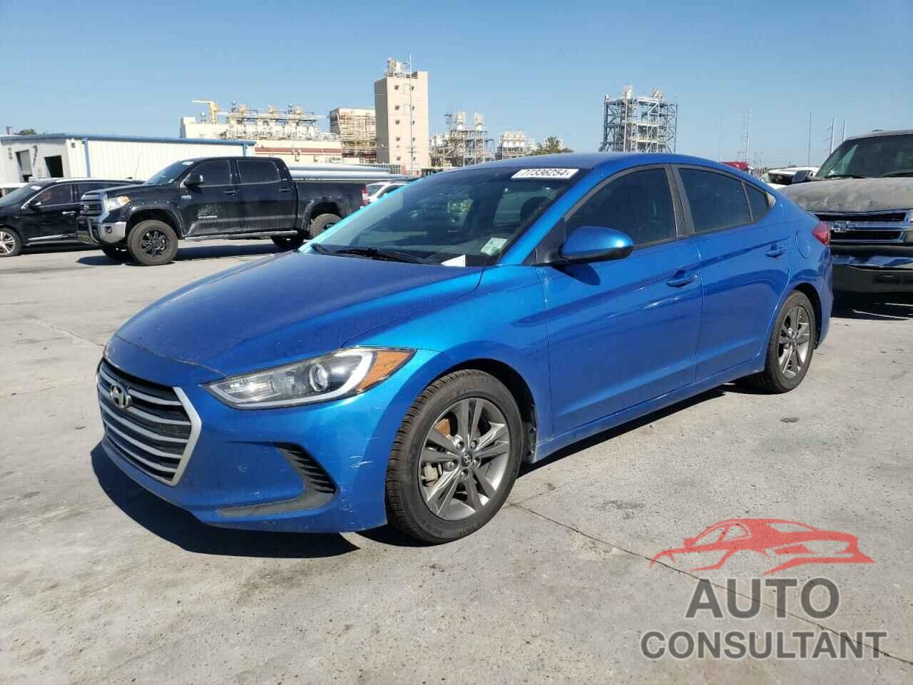 HYUNDAI ELANTRA 2017 - KMHD84LF8HU196786