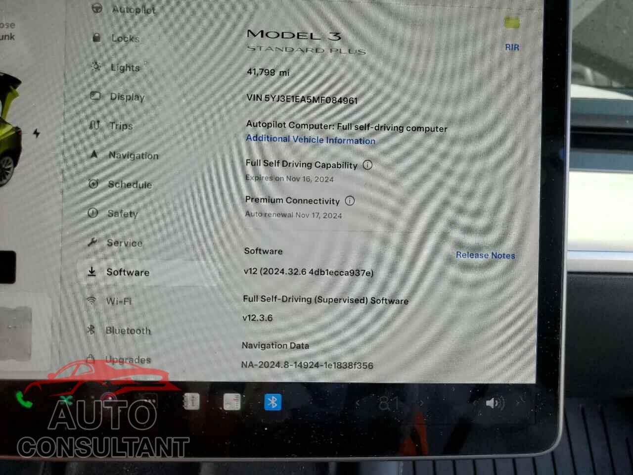 TESLA MODEL 3 2021 - 5YJ3E1EA5MF084961