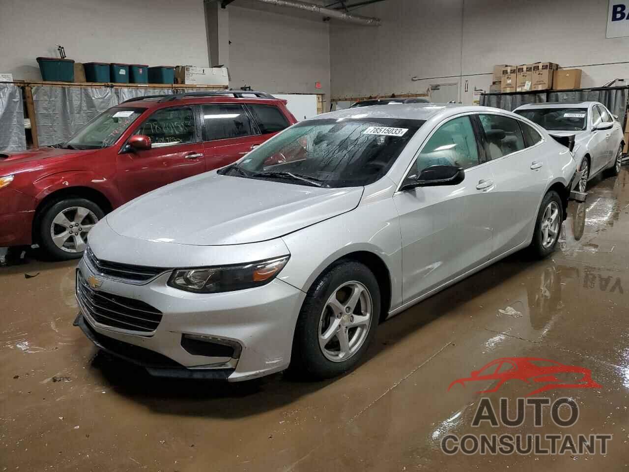 CHEVROLET MALIBU 2017 - 1G1ZB5ST6HF144319