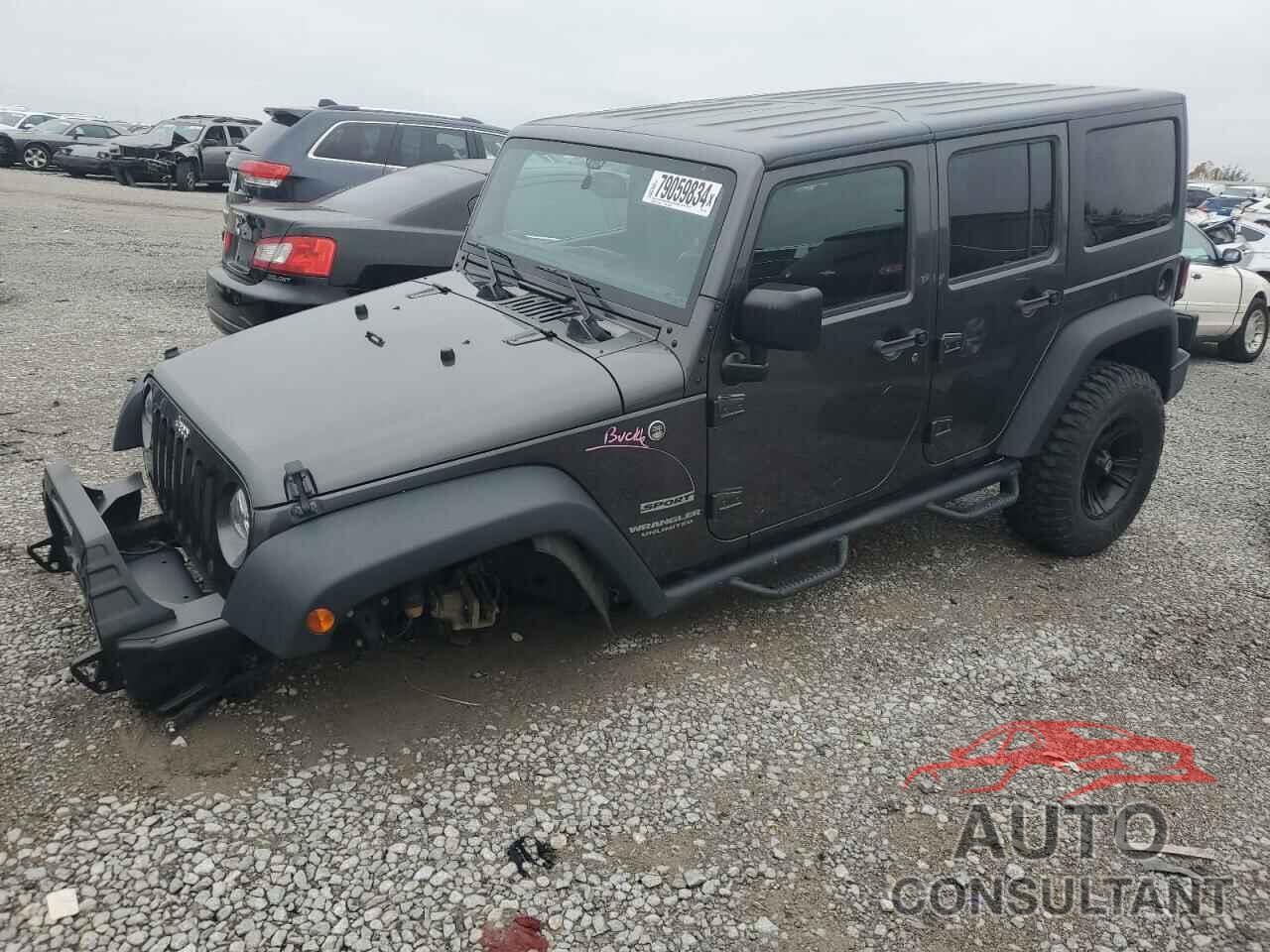 JEEP WRANGLER 2017 - 1C4BJWDG1HL645749