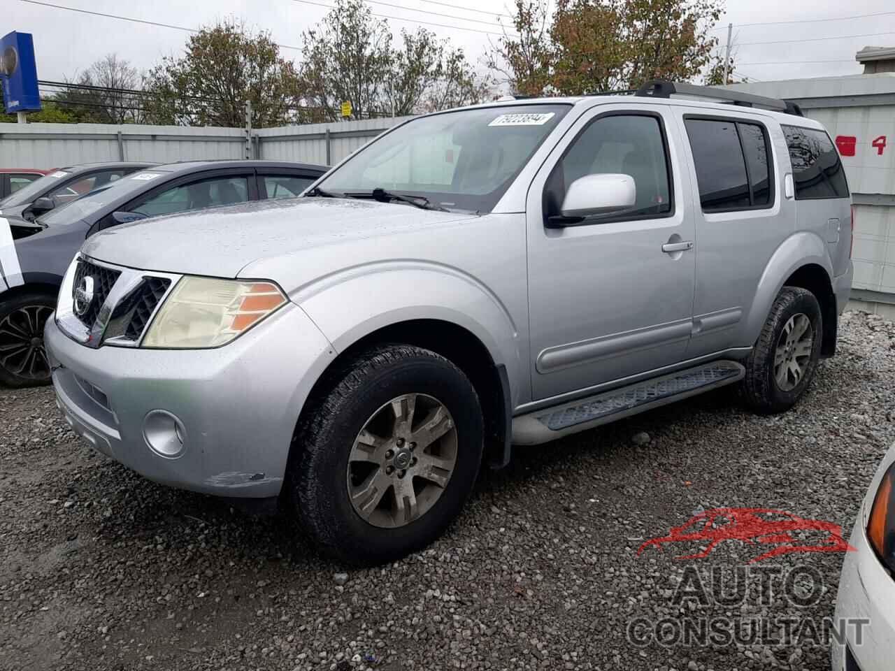 NISSAN PATHFINDER 2010 - 5N1AR1NB6AC604738