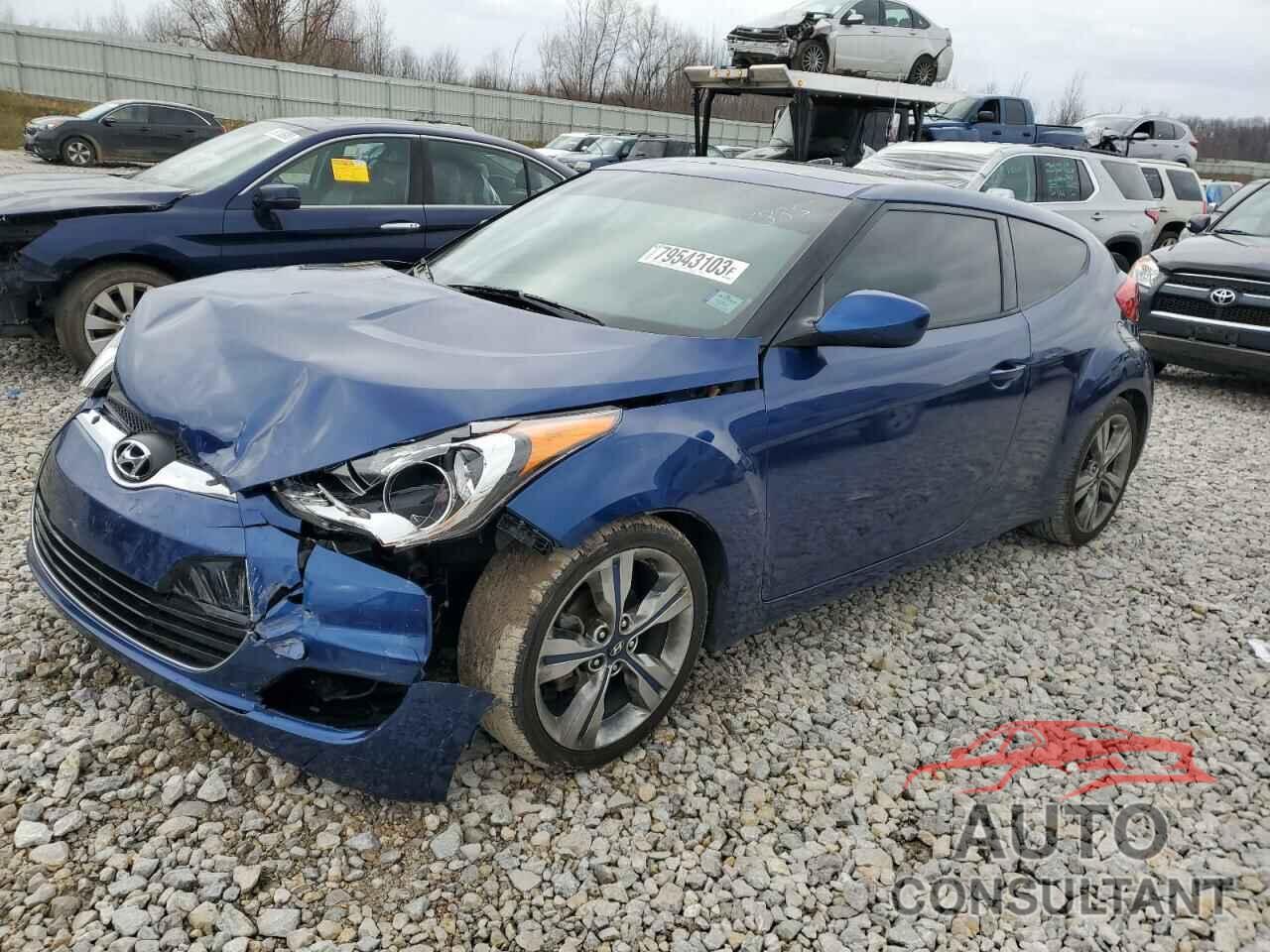 HYUNDAI VELOSTER 2017 - KMHTC6AD8HU320885