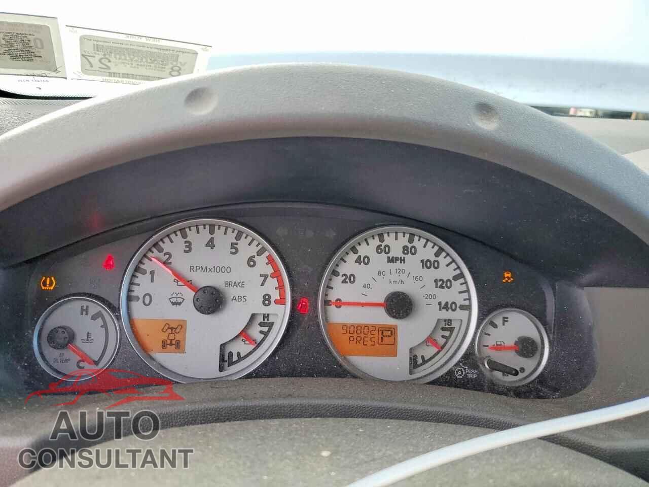 NISSAN FRONTIER 2012 - 1N6AD0EV3CC420641
