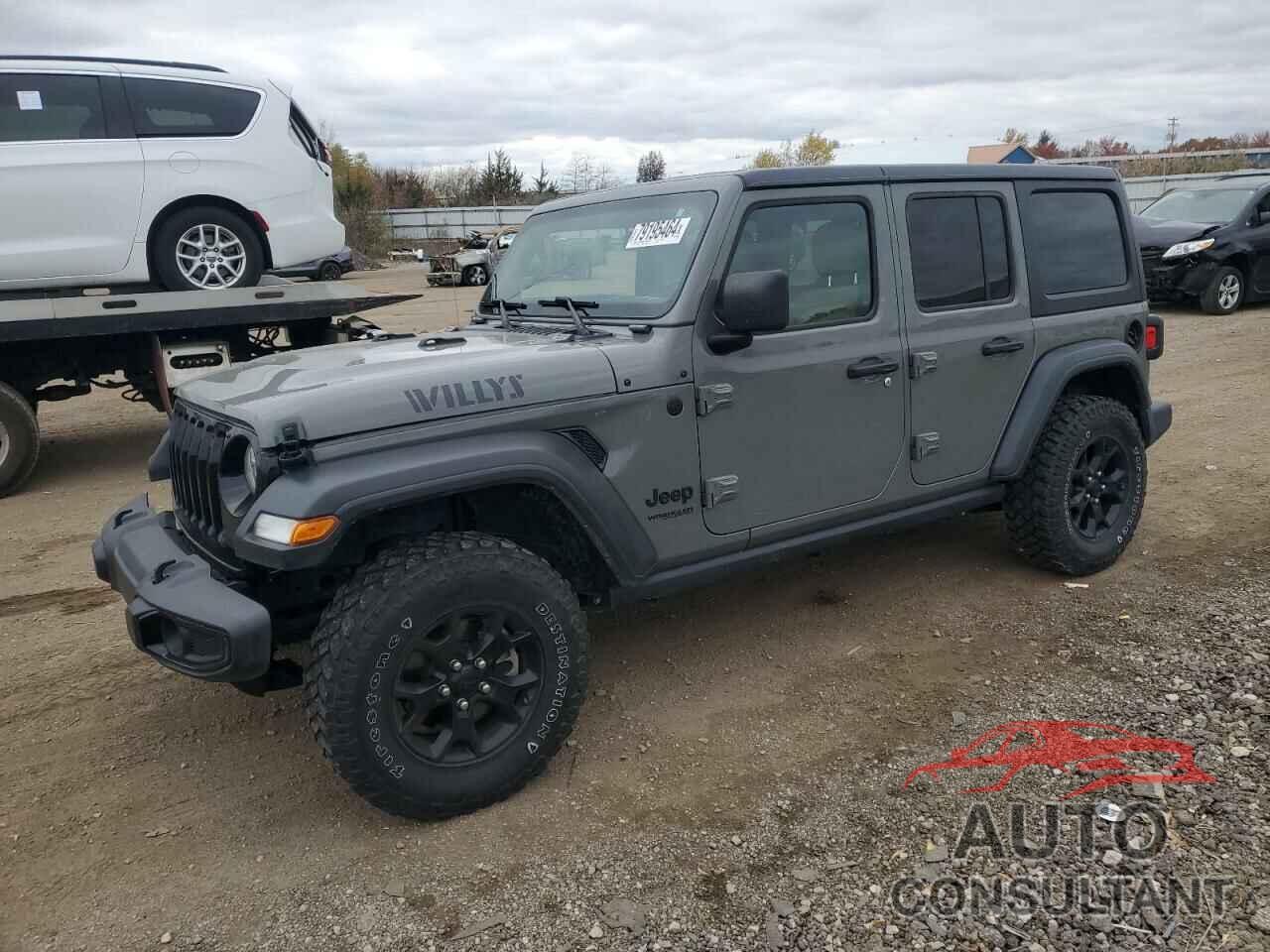 JEEP WRANGLER 2022 - 1C4HJXDN7NW156538