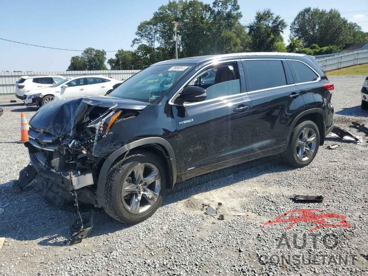 TOYOTA HIGHLANDER 2019 - 5TDDGRFH1KS065681