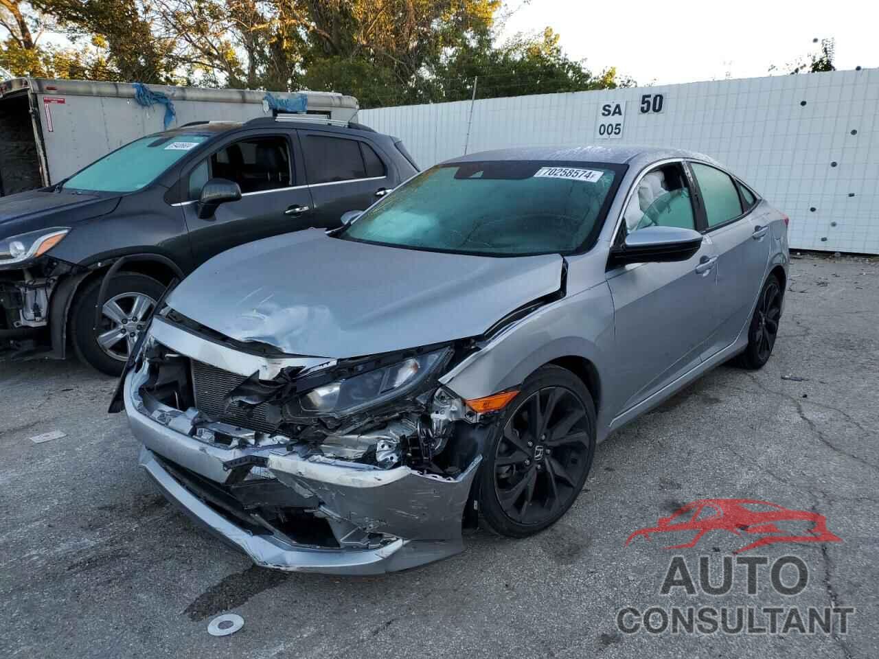 HONDA CIVIC 2020 - 19XFC2E82LE030835