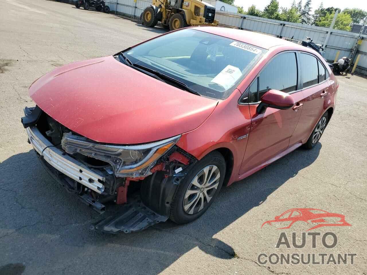TOYOTA COROLLA 2021 - JTDEAMDE0MJ006316