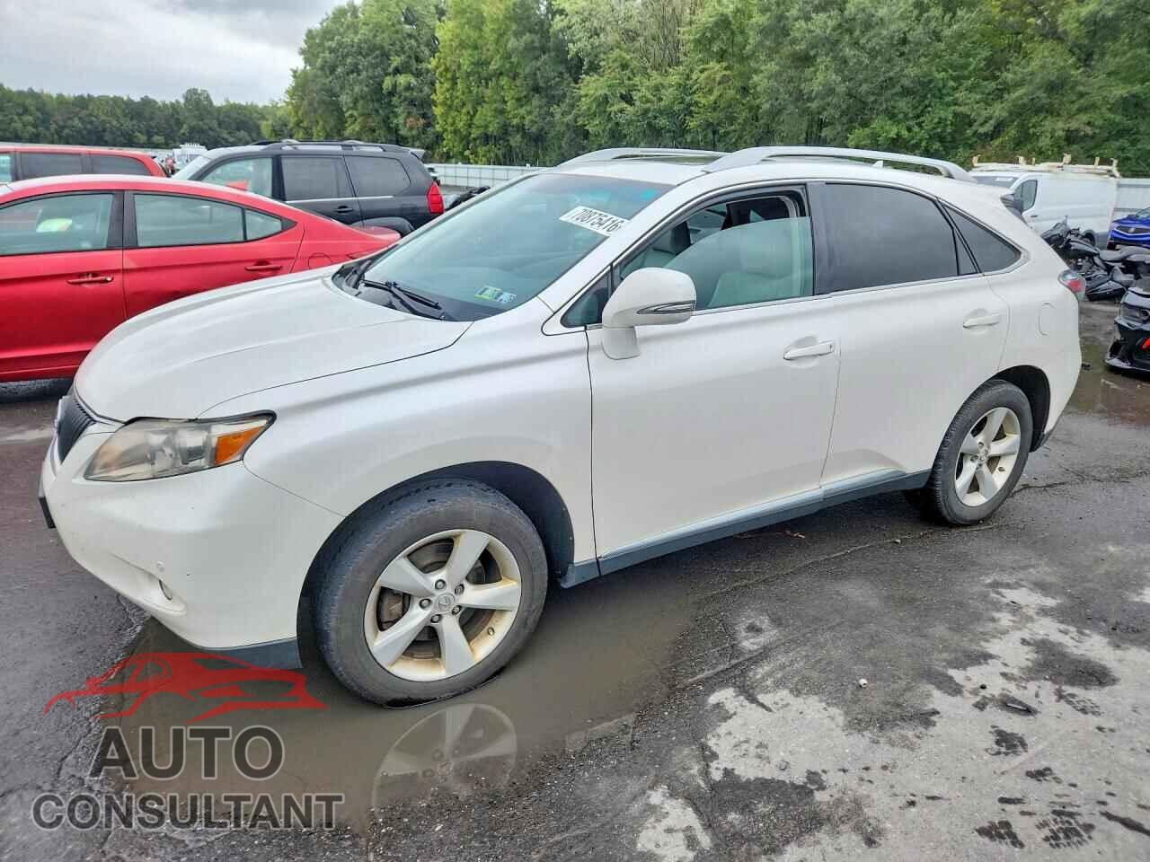 LEXUS RX350 2012 - 2T2BK1BA2CC138448