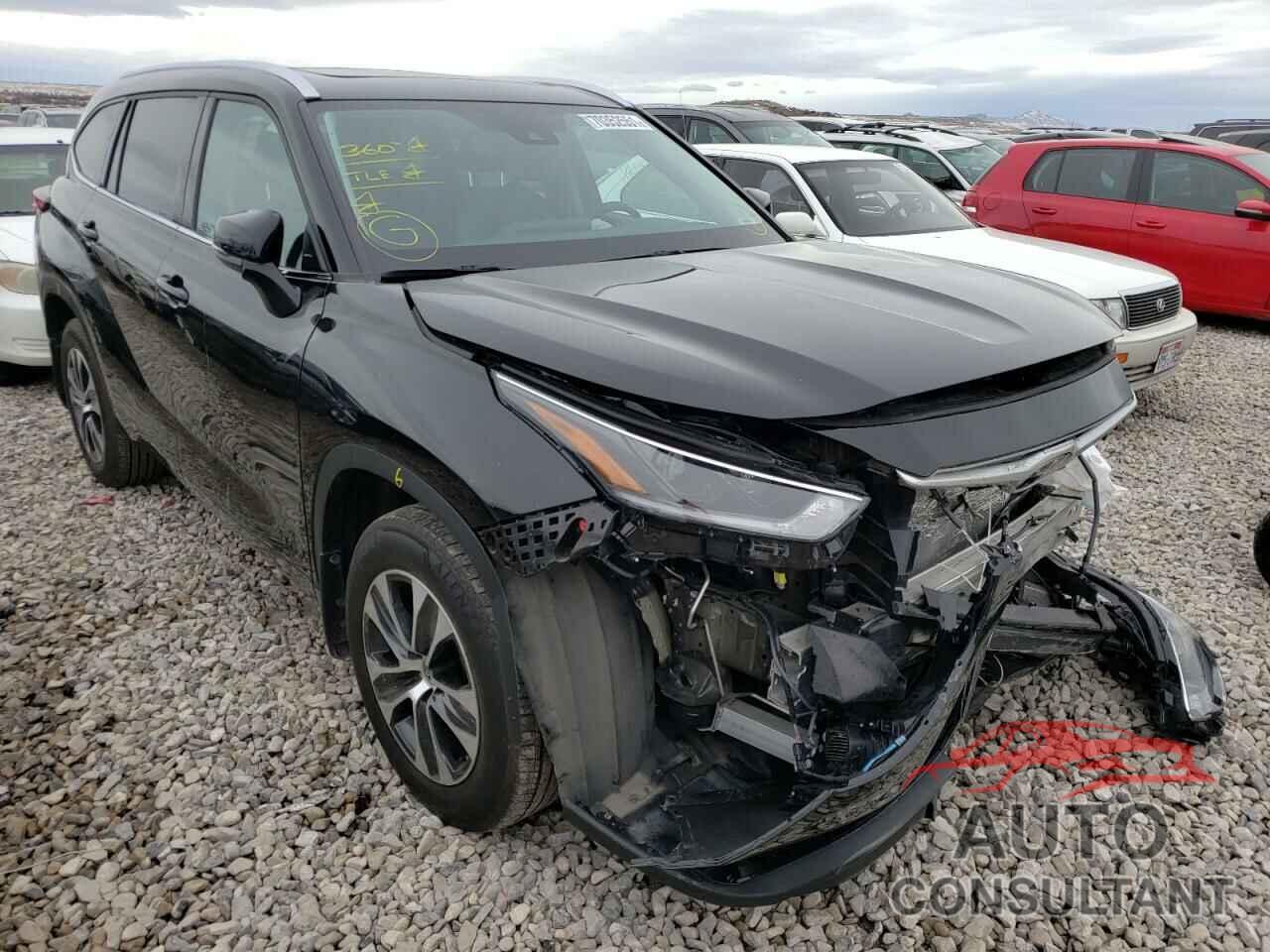 TOYOTA HIGHLANDER 2021 - 5TDHZRBH5MS543167