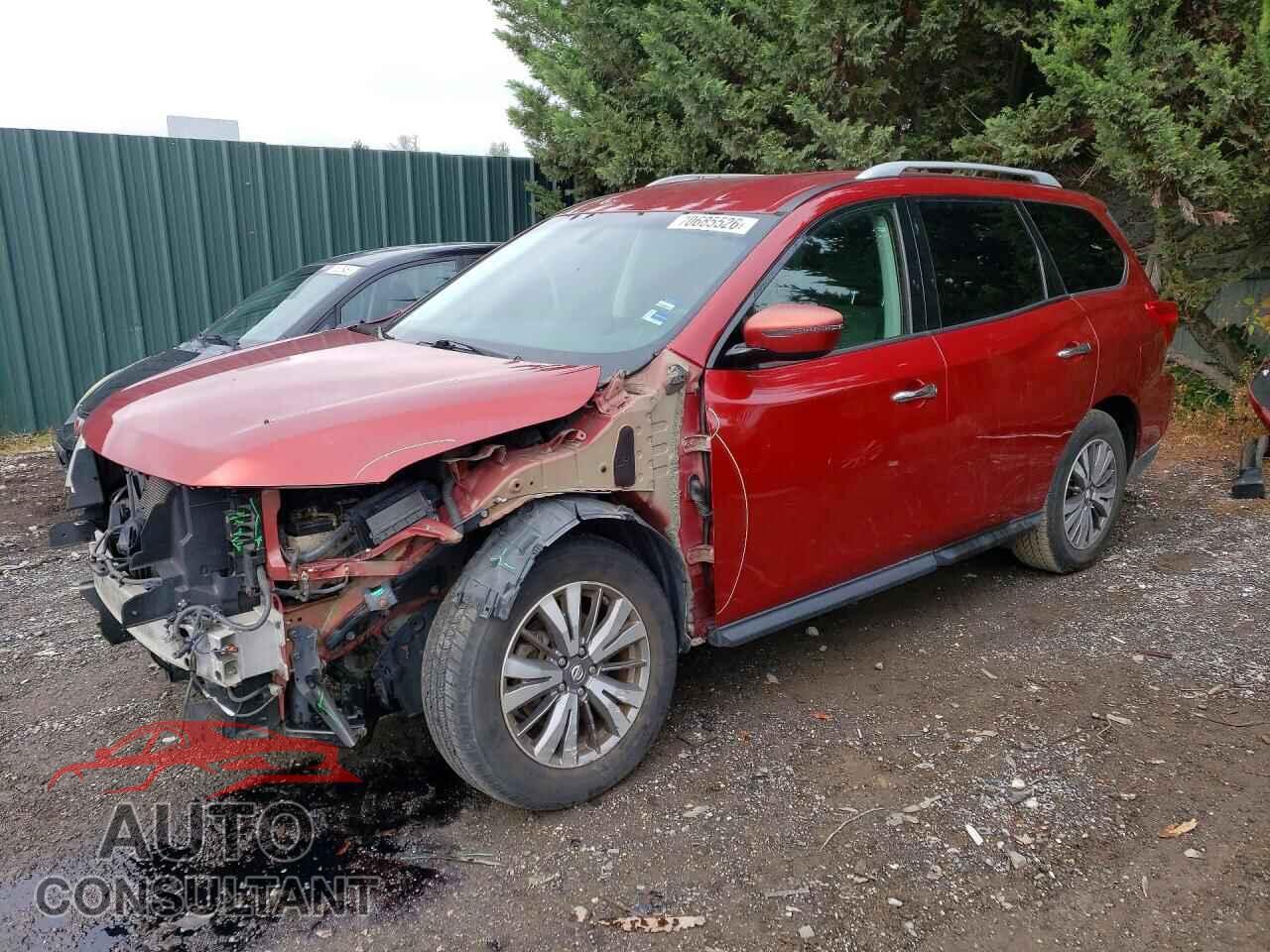 NISSAN PATHFINDER 2017 - 5N1DR2MM8HC603171