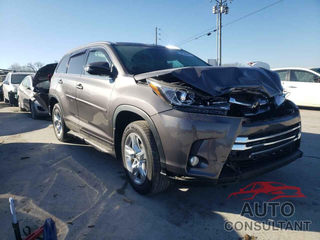 TOYOTA HIGHLANDER 2017 - 5TDDZRFH0HS407060