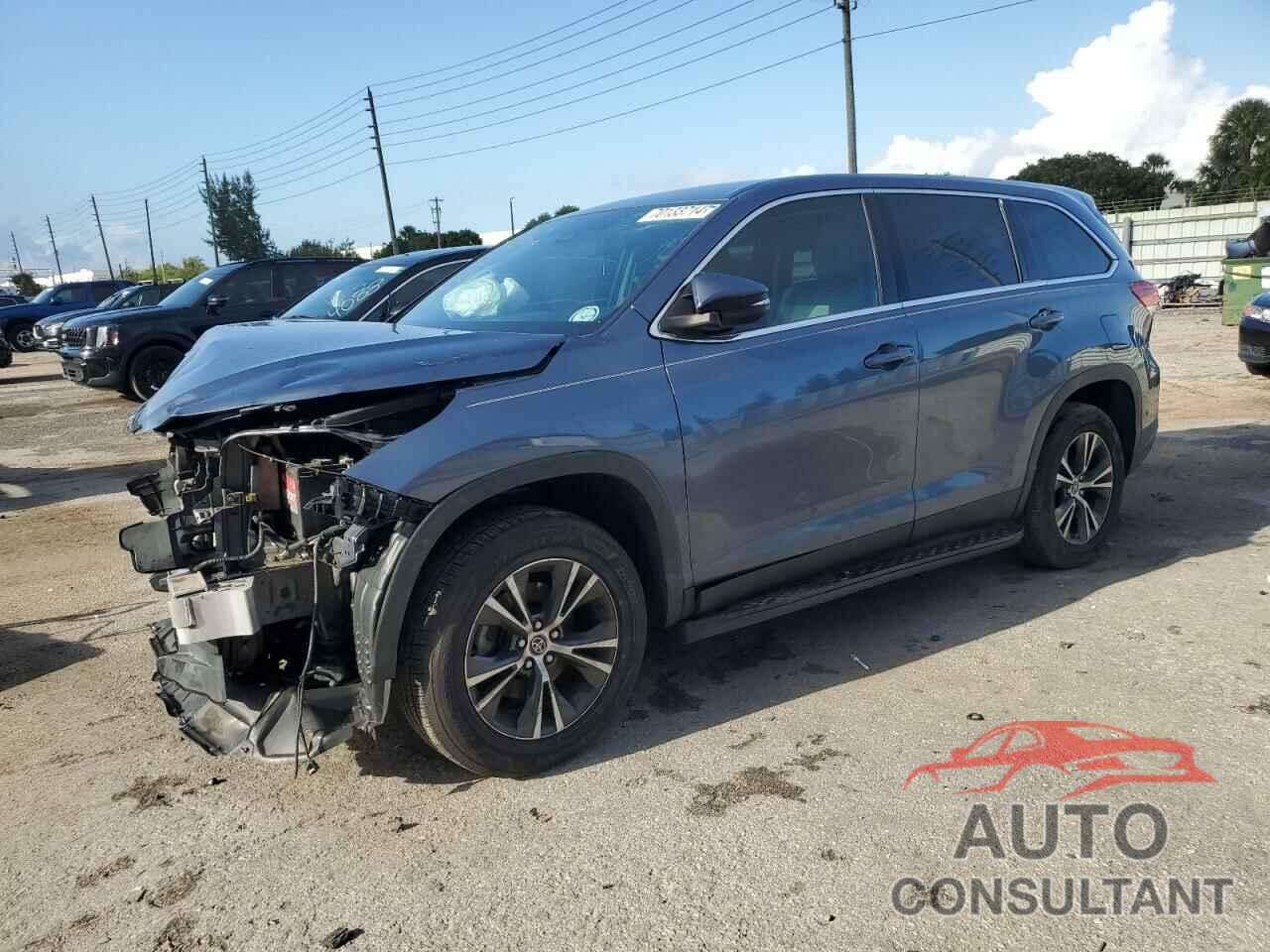 TOYOTA HIGHLANDER 2019 - 5TDZARFH1KS058494