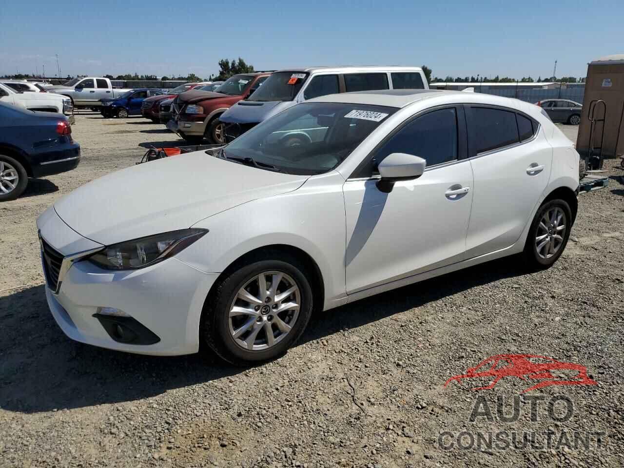 MAZDA 3 2016 - JM1BM1N79G1342429