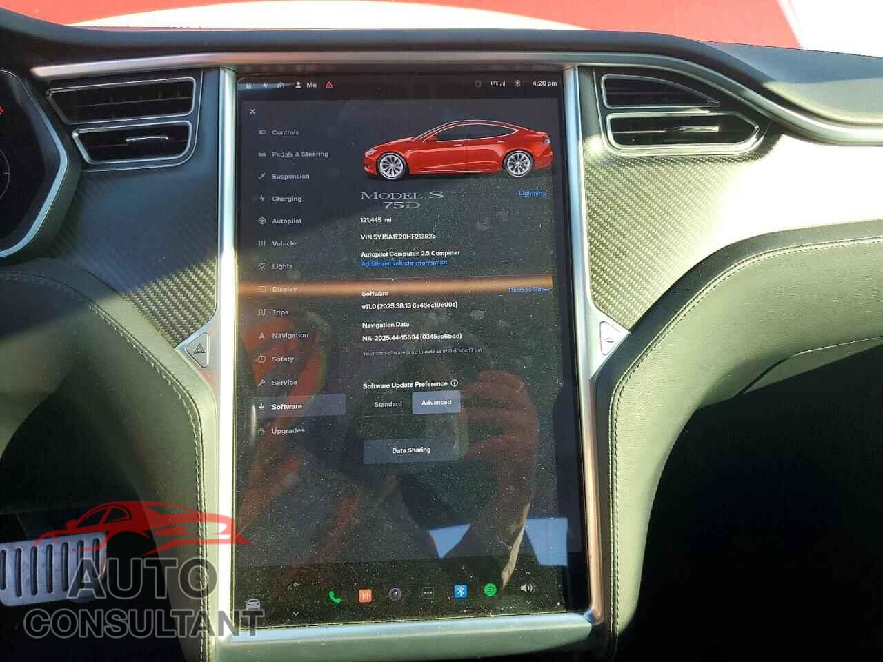 TESLA MODEL S 2017 - 5YJSA1E20HF213825