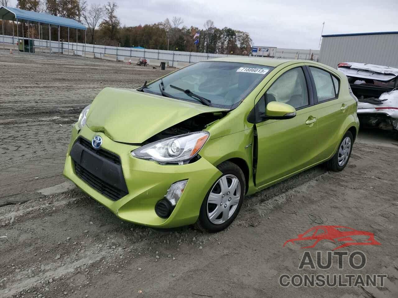 TOYOTA PRIUS 2015 - JTDKDTB30F1089092