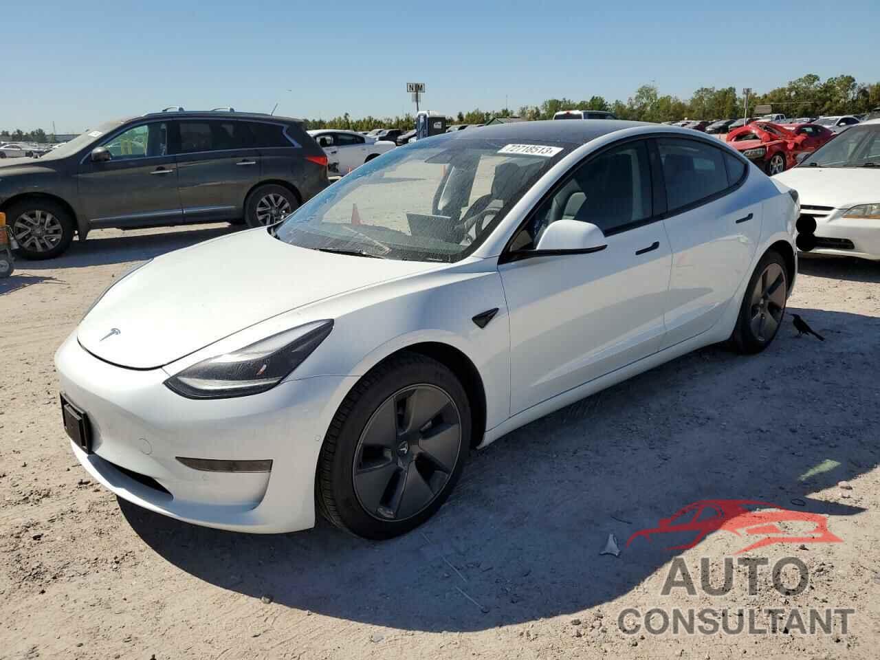 TESLA MODEL 3 2022 - 5YJ3E1EA8NF317314