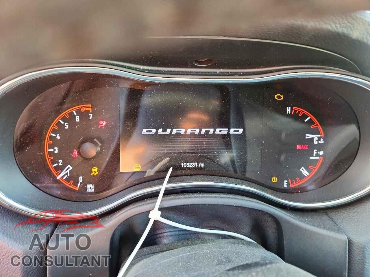 DODGE DURANGO 2017 - 1C4RDHDG2HC766291