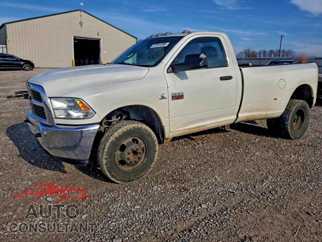 DODGE RAM 3500 2012 - 3C63DRAL1CG297513