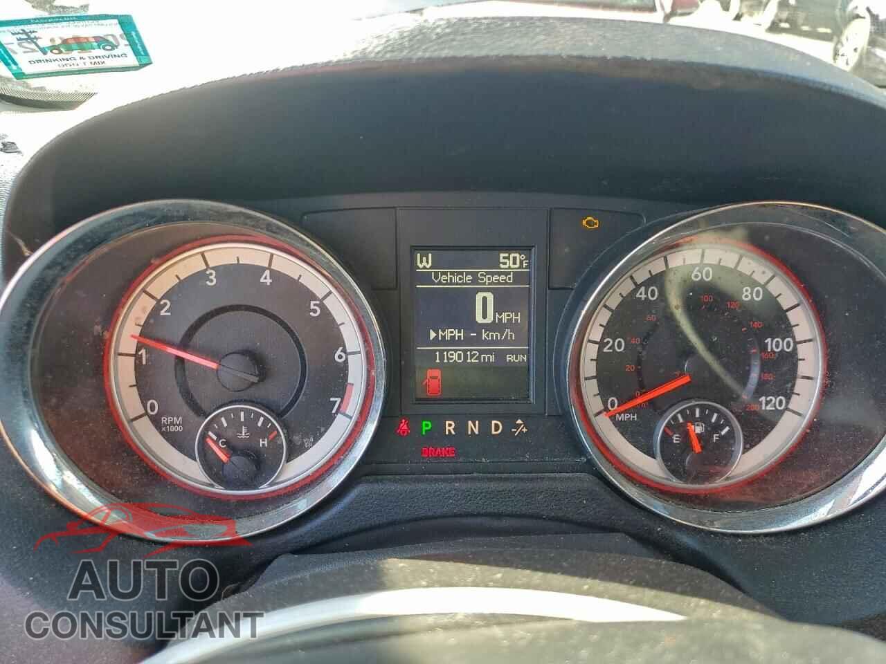 DODGE CARAVAN 2012 - 2C4RDGDG3CR402732
